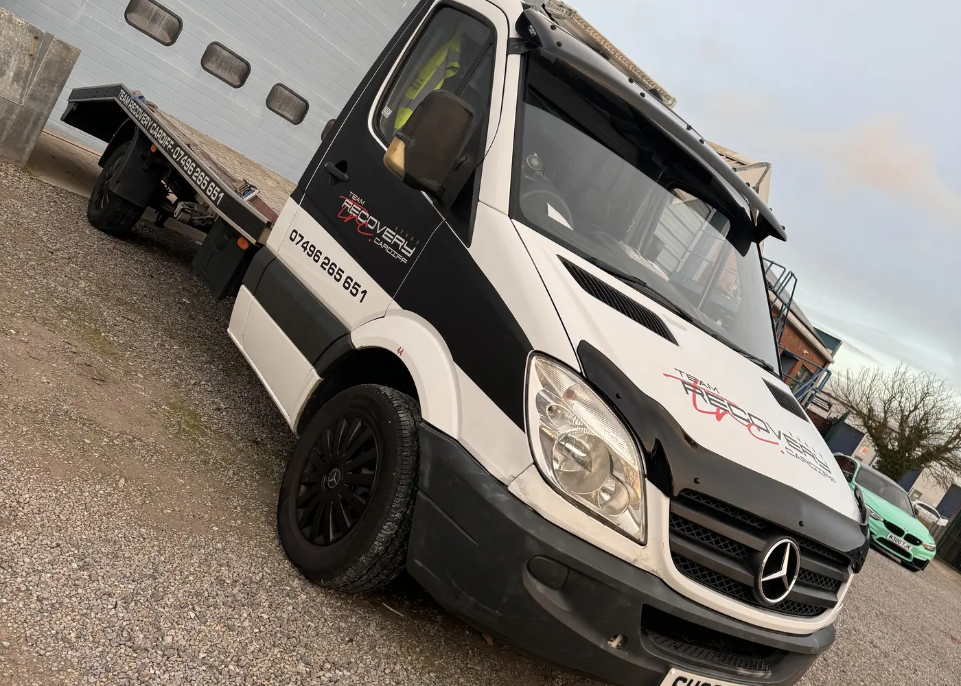TMC Motors vehicle recovery truck in Cardiff